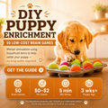 DIY Puppy Enrichment: 50 Low-Cost Brain Games